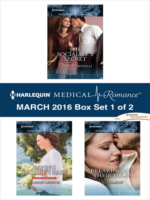 Title details for Harlequin Medical Romance March 2016--Box Set 1 of 2 by Carol Marinelli - Available